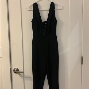 Sexy black jumpsuit